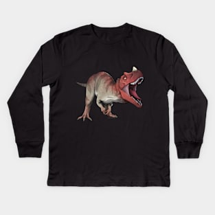 Ceratosaurus Kids Long Sleeve T-Shirt